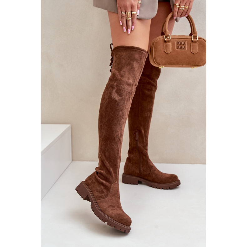 Kozaki Model LQ-39 Brown brązowe 1