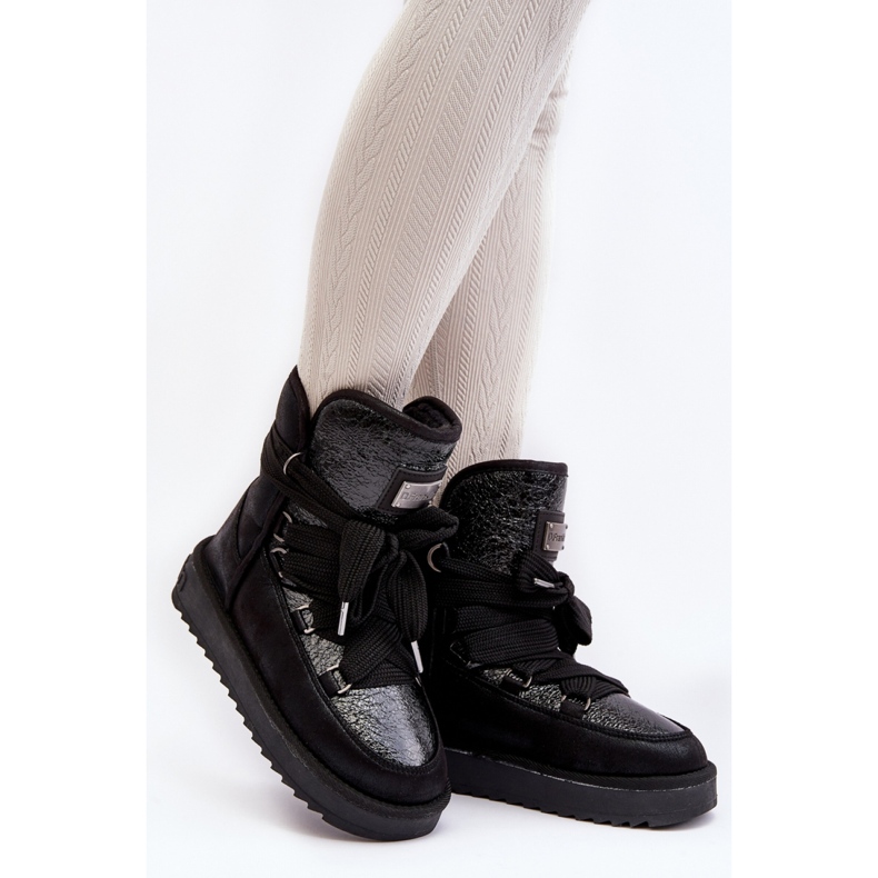 Śniegowce Model DFSH370006 Black czarne 1