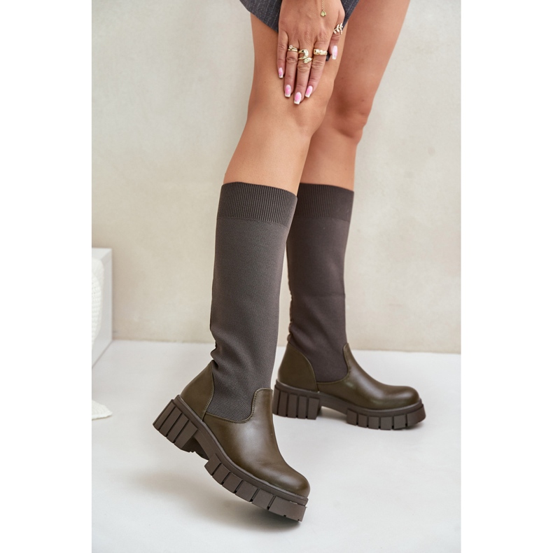 Kozaki Model RQ438 Dark Green zielone 1