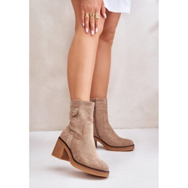 Botki Model RMR2460-21 Brown brązowe 1