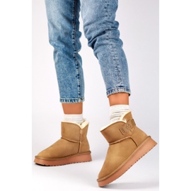 Śniegowce Model 25-97951BE Beige beżowy 1