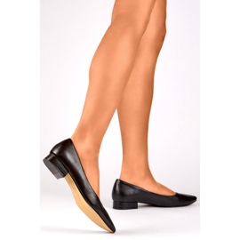 Czółenka Model DO-104B Black czarne 1