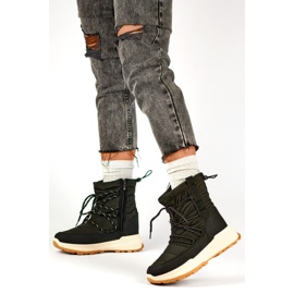 Śniegowce Model 24-16321B Black czarne 1