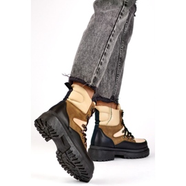 Trapery Model A-852KH Beige/Black beżowy 1