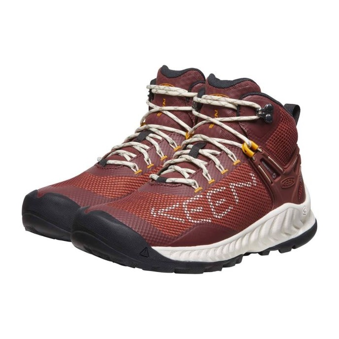 Buty Trekkingowe KEEN Nxis Evo Mid Wp KE-1027793 czerwone 2
