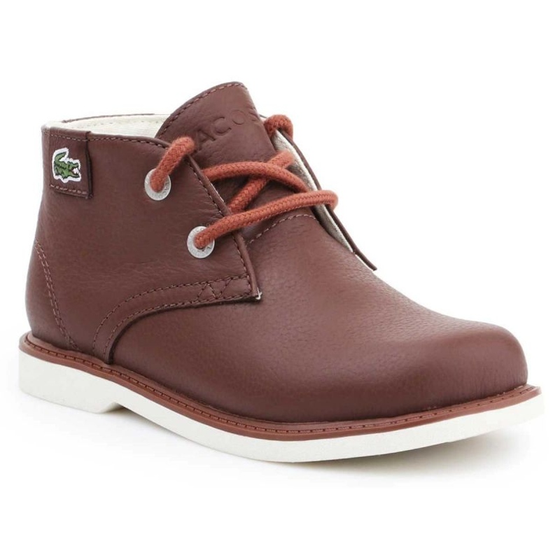 Buty Lacoste Sherbrook Hi Sb Spc Jr 7-30SPC201177T brązowe czarne 1
