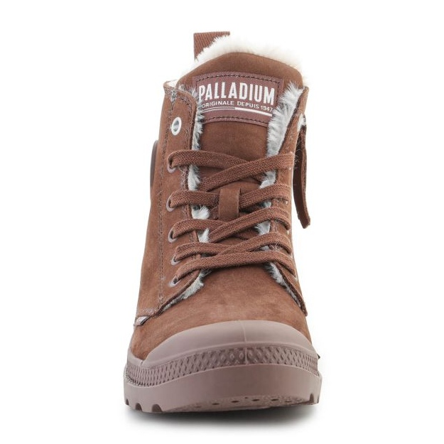 Buty Palladium Pampa Hi Zip Wl 95982-292-M brązowe 2