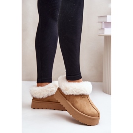 Śniegowce Model VL245P Camel brązowe 1