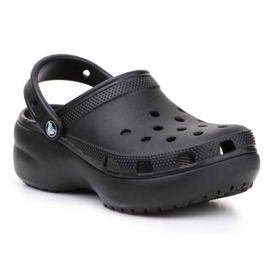 Klapki Crocs Classic Platform Clog 206750-001 czarne 1