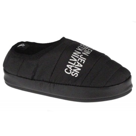 Kapcie Calvin Klein Home Shoe Slipper Warm Lining YW0YW00412-BEH czarne 1