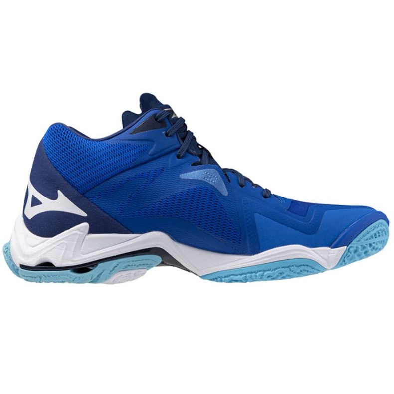 Buty Mizuno Wave Lightning Z8 Mid V1GA240501 niebieskie 1