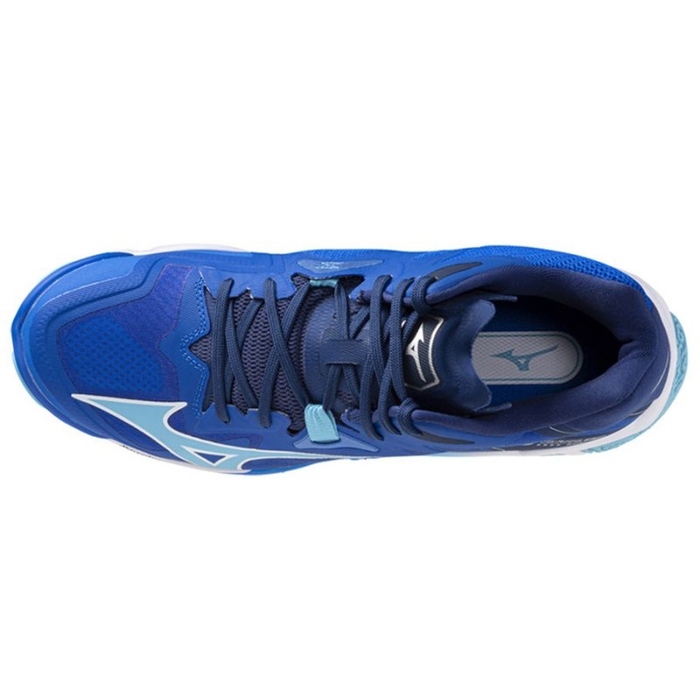 Buty Mizuno Wave Lightning Z8 Mid V1GA240501 niebieskie 2