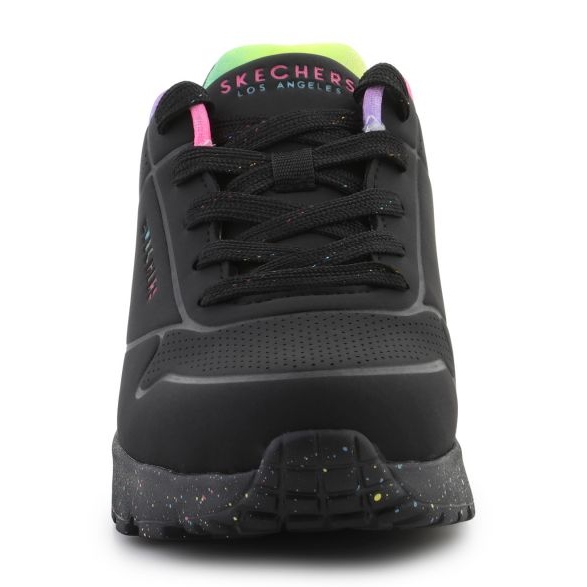 Buty Skechers Uno Lite Rainbow Speckle 310456L-BKMT czarny czarne 2