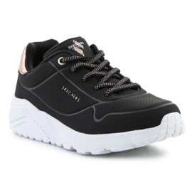 Buty Skechers Uno Lite Metallic Mode 310384L-BLK czarne 1