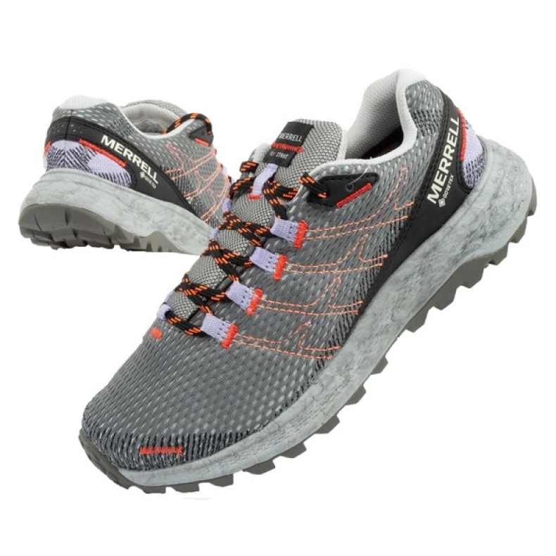 Buty do biegania Merrell Fly Strike J067614 Gtx szare 1