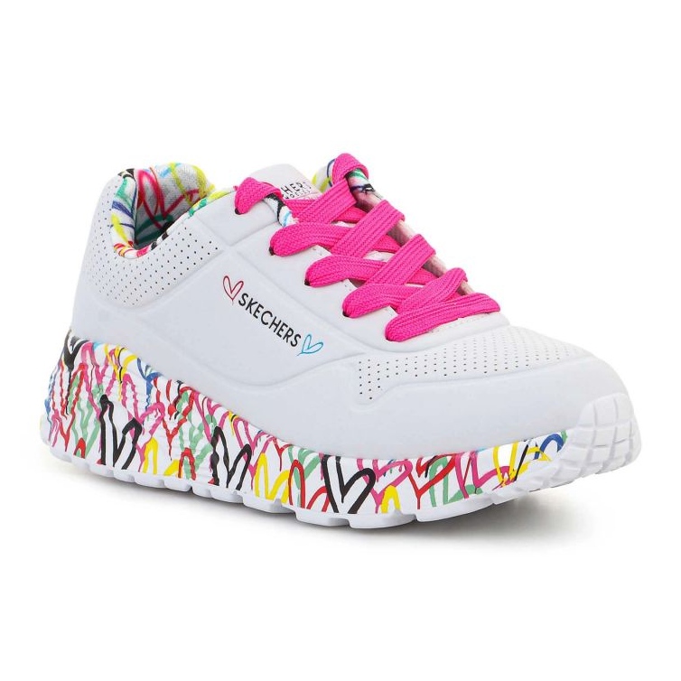 Buty Skechers Lovely Luv 314976L-WMLT białe 1
