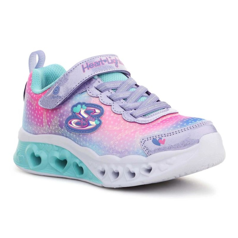 Buty Skechers S Lights Flutter Heart Lights  302315-LVMT różowe 1
