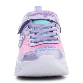Buty Skechers S Lights Flutter Heart Lights  302315-LVMT różowe 2