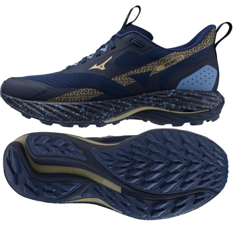 Buty Mizuno Wave Rider Tt 2 J1GC243201 niebieskie 1
