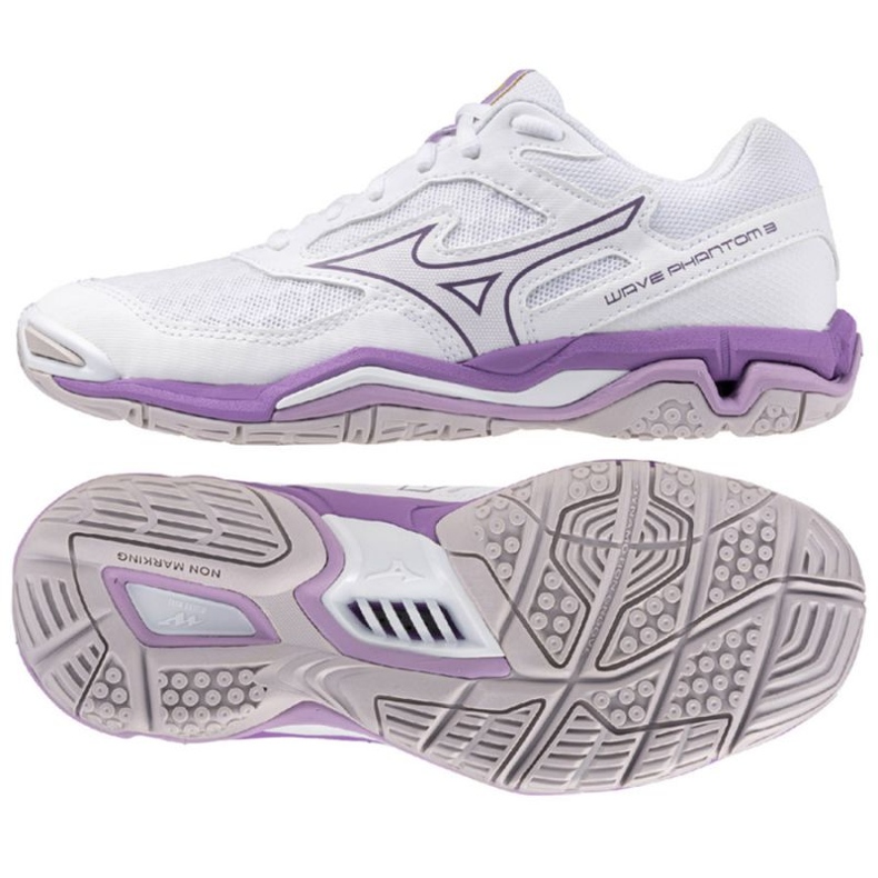 Buty Mizuno Wave Phantom 3 X1GB226010 białe 1