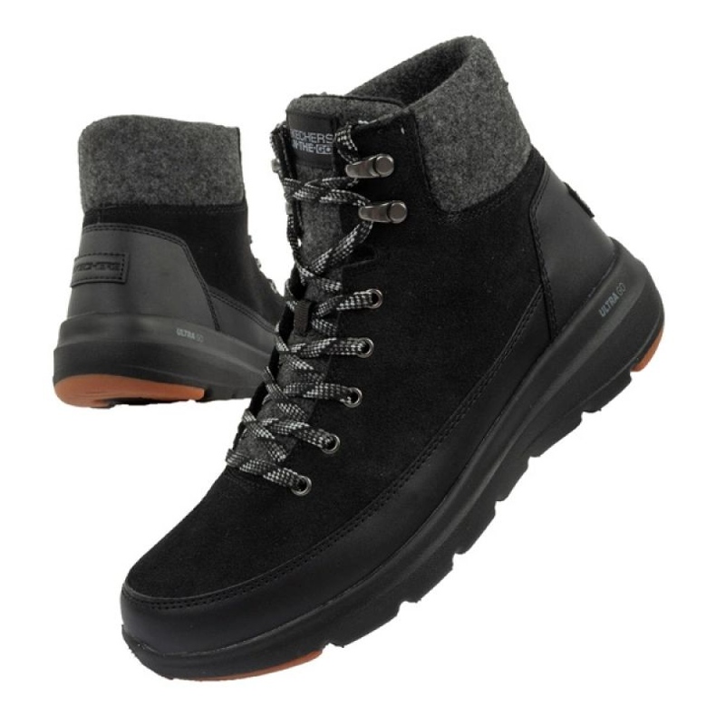 Buty Skechers 144204/BKGY czarne 1