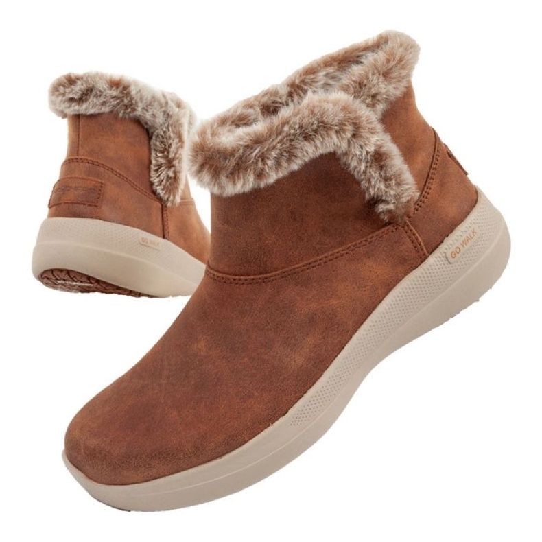 Buty Skechers Go Walk 144660/CSNT brązowe 1
