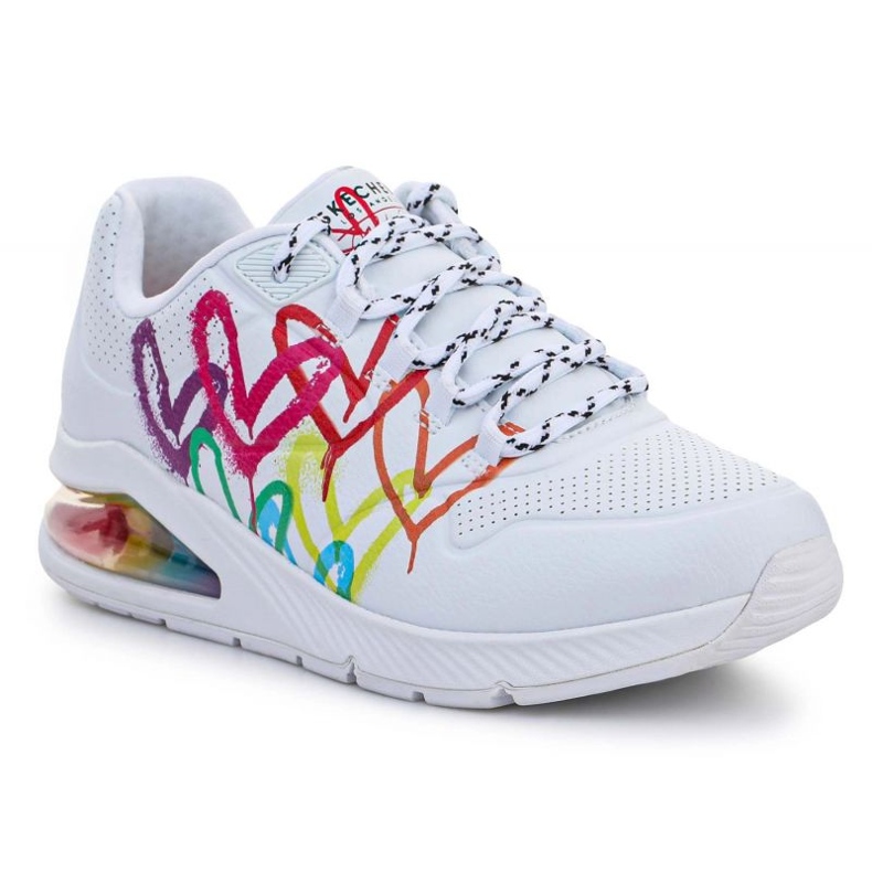 Buty Skechers Uno 2 - Floating Love 155521-WHT białe 1