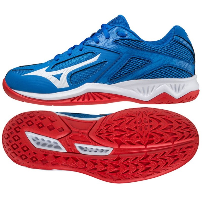 Buty siatkarskie Mizuno Lightning Star Z6 V1GD210324 niebieskie niebieskie 1