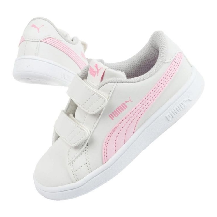 Buty Puma Smash V2 Buck 365184 27 białe 1