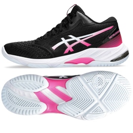 Buty Asics Netburner Ballistic Ff Mt 3 W 1052A070-003 czarne czarne 1