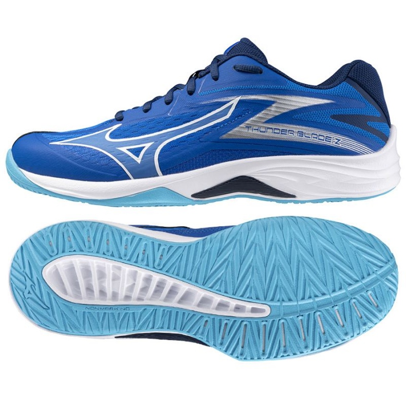 Buty Mizuno Thunder Blade Z V1GA237001 niebieskie 1