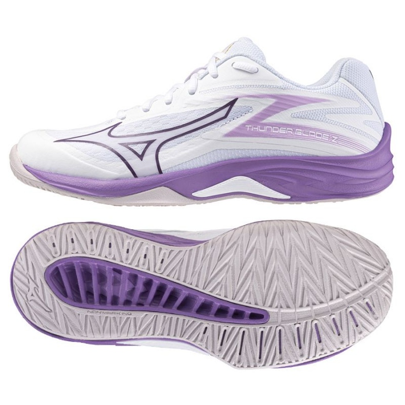 Buty Mizuno Thunder Blade Z V1GC237010 białe 1