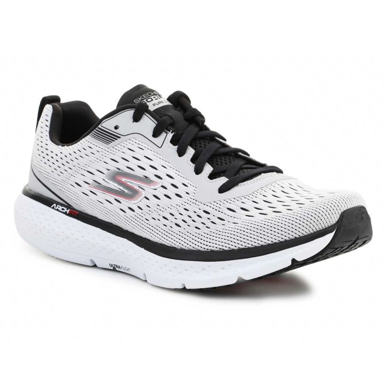 Buty Skechers Go Run Pure 3 246034-WBK białe 1