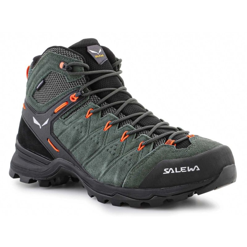 Buty Salewa Ms Alp Mate Mid Wp 61384-5400 zielone 1