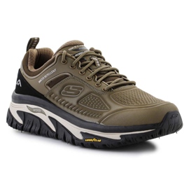 Buty Skechers Arch Fit Road Walker-Recon 237333-OLBK brązowe 1