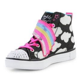Buty Skechers Twinkle Toes: Twinkle Sparks - Shooting Star  314775L-BKMT czarne 3