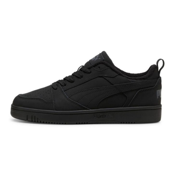 Sneakersy Puma Rebound v6 Low Nubuck 397475-03 czarne 1
