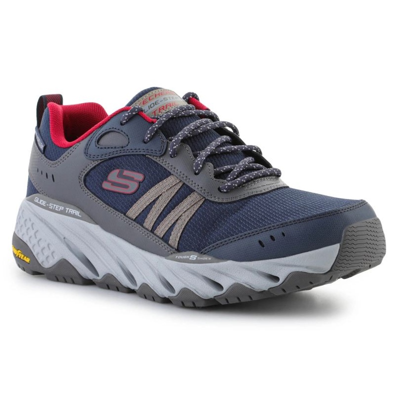 Buty Skechers Glide Step Trail Oxen 237256-NVMT niebieskie 1