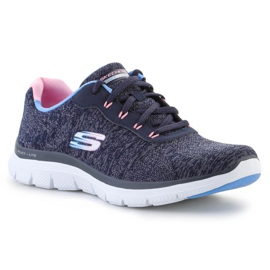 Buty Skechers Flex Appeal 4.0 - Fresh 149570-NVMT niebieskie 1