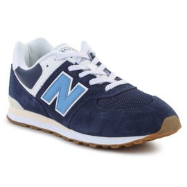 Buty New Balance Jr GC574CU1 niebieskie 1