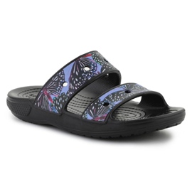 Klapki Crocs Classic Butterfly Sandal W 208246-0C4 czarne 1