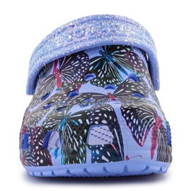 Klapki Crocs Classic Butterfly Clog 208297-5Q7 niebieskie 2