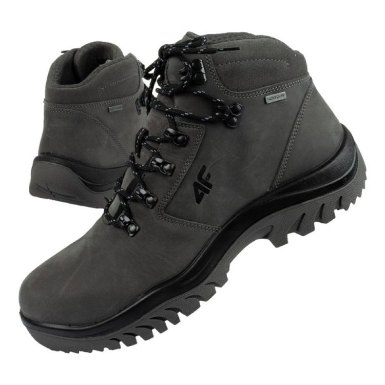 Buty trekkingowe 4F OBMH258 25S szare 1