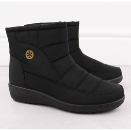 Botki Śniegowce Damskie Unisoft czarne 2