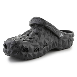 Klapki Crocs Classic Geometric Clog W 209563-001 czarne 1