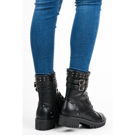 Vices Stylowe Workery czarne 2