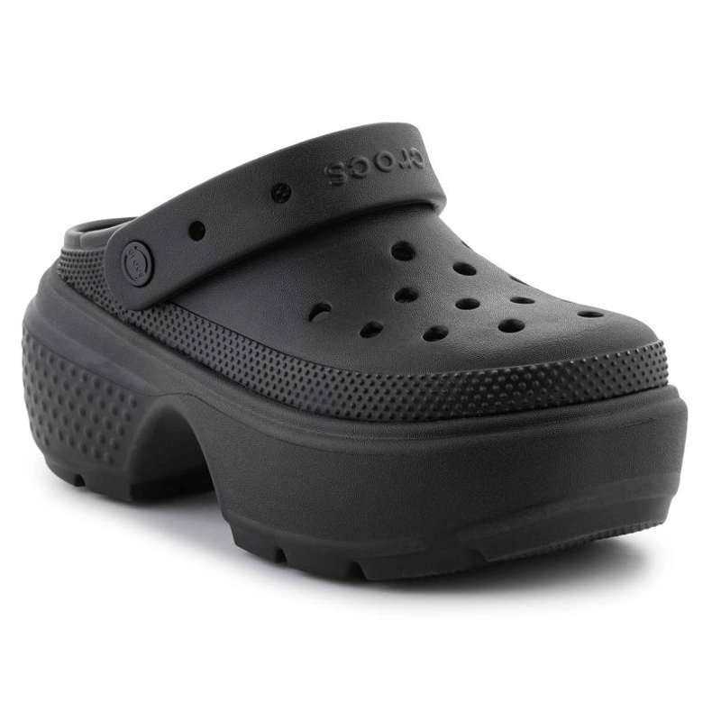 Klapki Crocs Stomp Clog 209347-001 czarne 2