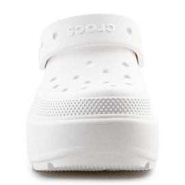 Klapki Crocs Stomp Clog 209347-0WV białe 3