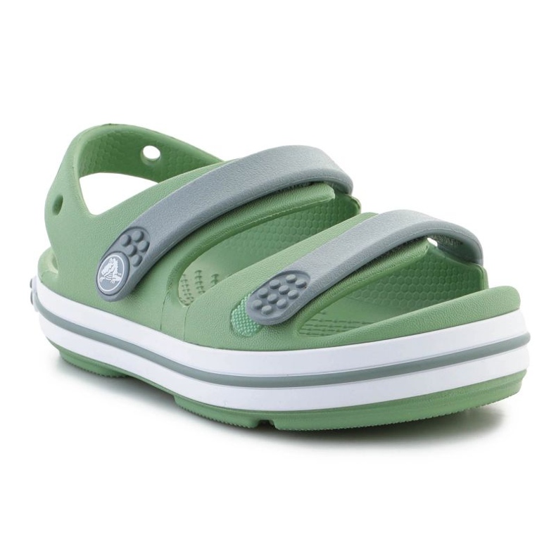 Sandały Crocs Crocband Cruiser Sandal Toddler 209424-3WD zielone 2