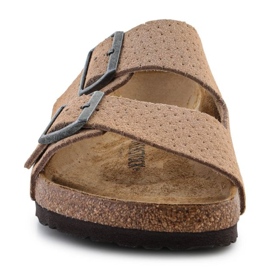 Klapki Birkenstock Arizona Bs M 1027075 beżowy 3